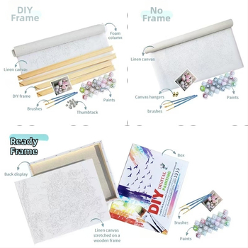 DROFE DIY Ψηφιακός Πίνακας Λάδι – Χωρίς κορνίζα, μοντέρνο και απλό στυλ; για σαλόνι, υπνοδωμάτιο, γραφείο; Διαμόρφωση διαθέσιμη; Απόθεμα 99999