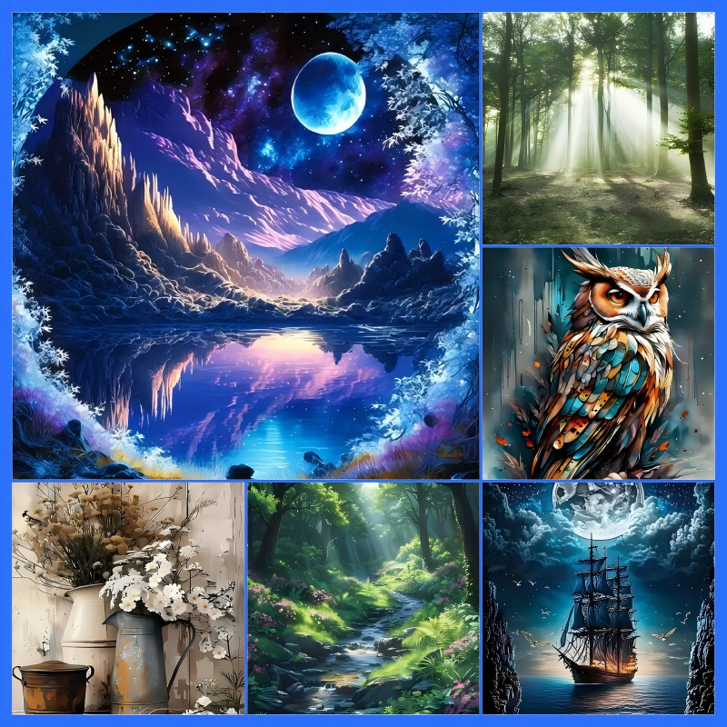 DROFE DIY Ψηφιακός Πίνακας Λάδι – Χωρίς κορνίζα, μοντέρνο και απλό στυλ; για σαλόνι, υπνοδωμάτιο, γραφείο; Διαμόρφωση διαθέσιμη; Απόθεμα 99999