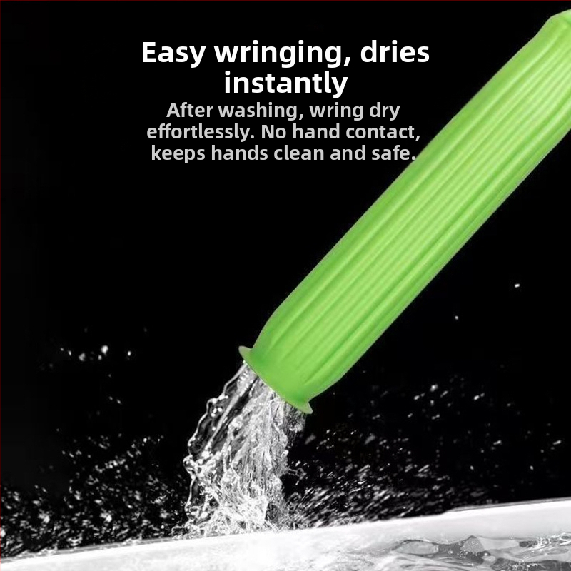 Mop s otáčajúcou hlavou a mikrovláknovou hlavou, samožmútiaci otáčací mechanizmus, 1,3 m teleskopická tyč z nehrdzavejúcej ocele, nosnosť nad 10 kg