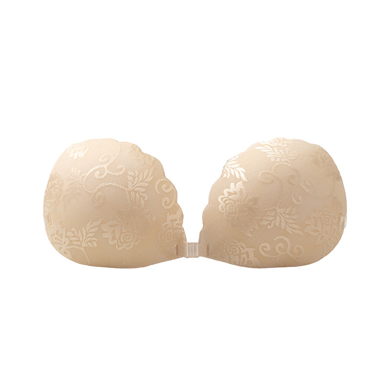 Νάιλον δαντελένια αυτοκόλλητα για το στήθος, Push-Up, τετράφυλλο σχήμα, λεπτά και διαπνέοντα, αόρατα