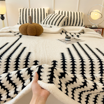 Πολυεστερική κουβέρτα plush καναπέ — 1500–2000 γρ, για όλες τις εποχές, μοντέρνο μινιμαλιστικό στυλ, πολυλειτουργικό