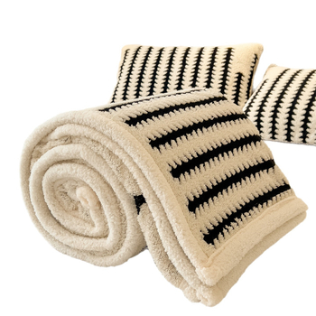 Πολυεστερική κουβέρτα plush καναπέ — 1500–2000 γρ, για όλες τις εποχές, μοντέρνο μινιμαλιστικό στυλ, πολυλειτουργικό