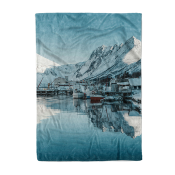 Κουβέρτα φλανελ με γεωμετρικό μοτίβο, προσαρμόσιμη (Πολυεστέρα • βάρος 300–500 γρ • Άνοιξη και φθινόπωρο)