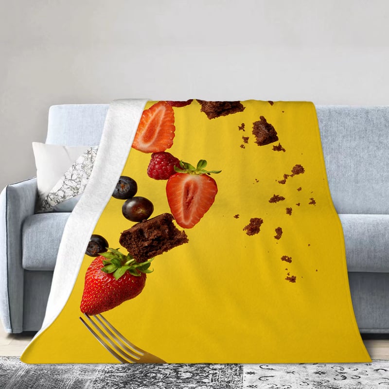 Flanel pléd geometriai mintával, testreszabható (Poliészter • súly 300–500 g • Tavasz és ősz)