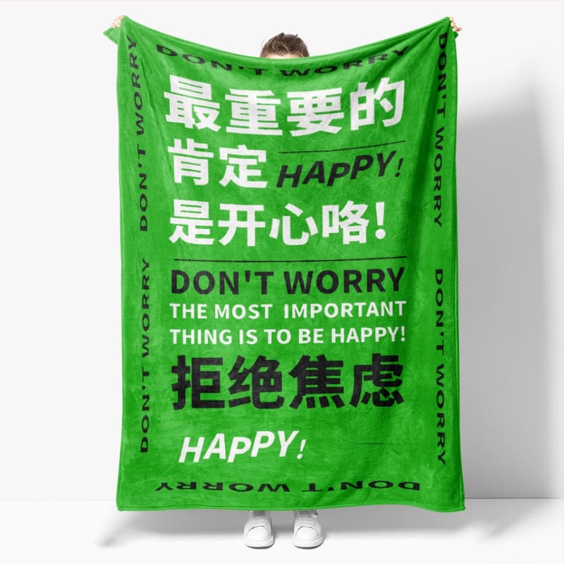 Flanel pléd geometriai mintával, testreszabható (Poliészter • súly 300–500 g • Tavasz és ősz)