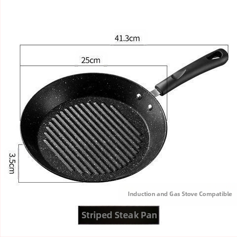 Τηγάνι με αντικολλητικό επίστρωμα, καρδιά για αυγά, μίνι τηγάνι τεσσάρων οπών, επίπεδος πυθμένα (Μοντέλο 01; Υλικό: ιατρικός λίθος; Βάθος: 3,5 cm)