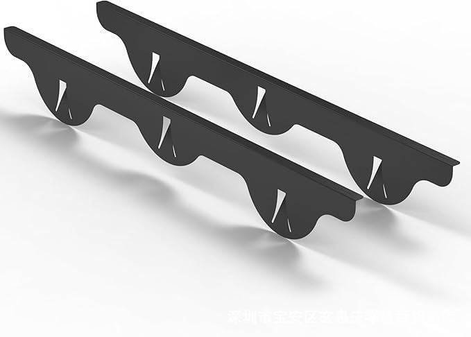 Κάλυμμα κενών ανάμεσα σε φούρνο και πάγκου από ανοξείδωτο χάλυβα, μοντέλο K-04, εγκατάσταση με πίεση, 270 g