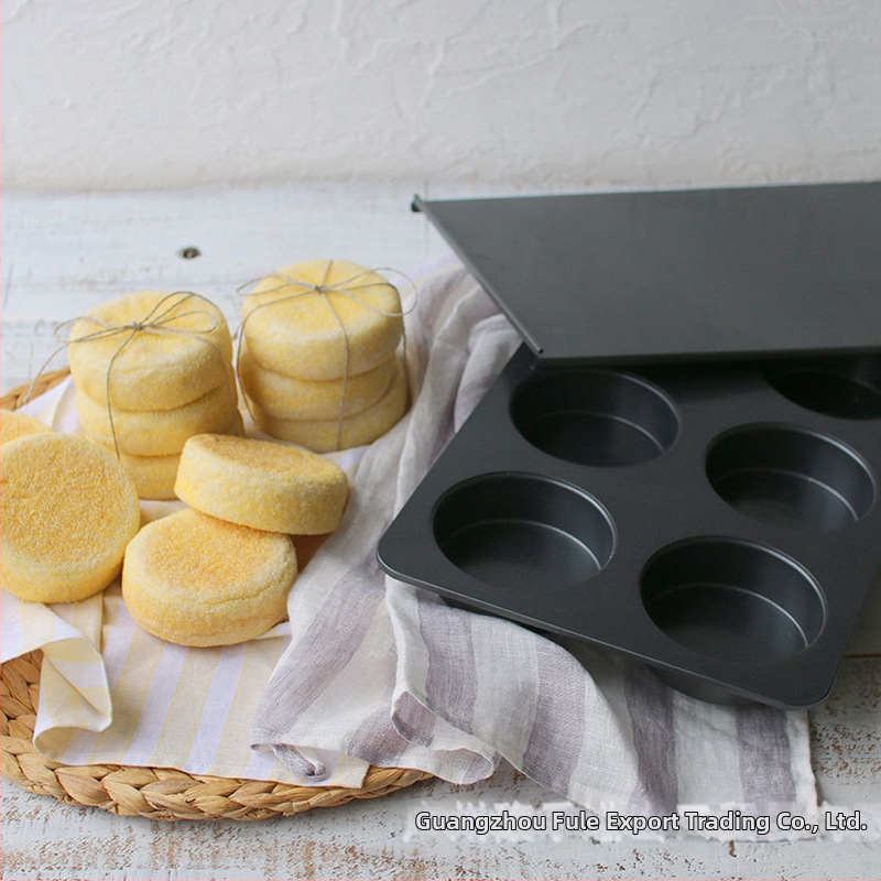 Μορφή τοστ με καπάκι, τετράγωνη, 6 θήκες, από ανθρακούχο χάλυβα, αντικολλητικό, μάρκα Japanese cotta