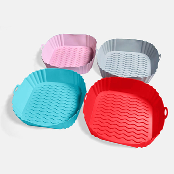 Oro fritezei silikoninė kepimo skarda – maisto kokybės silikonas, aukštos temperatūros atsparumas, šiuolaikiškas minimalistinis dizainas, Thorough