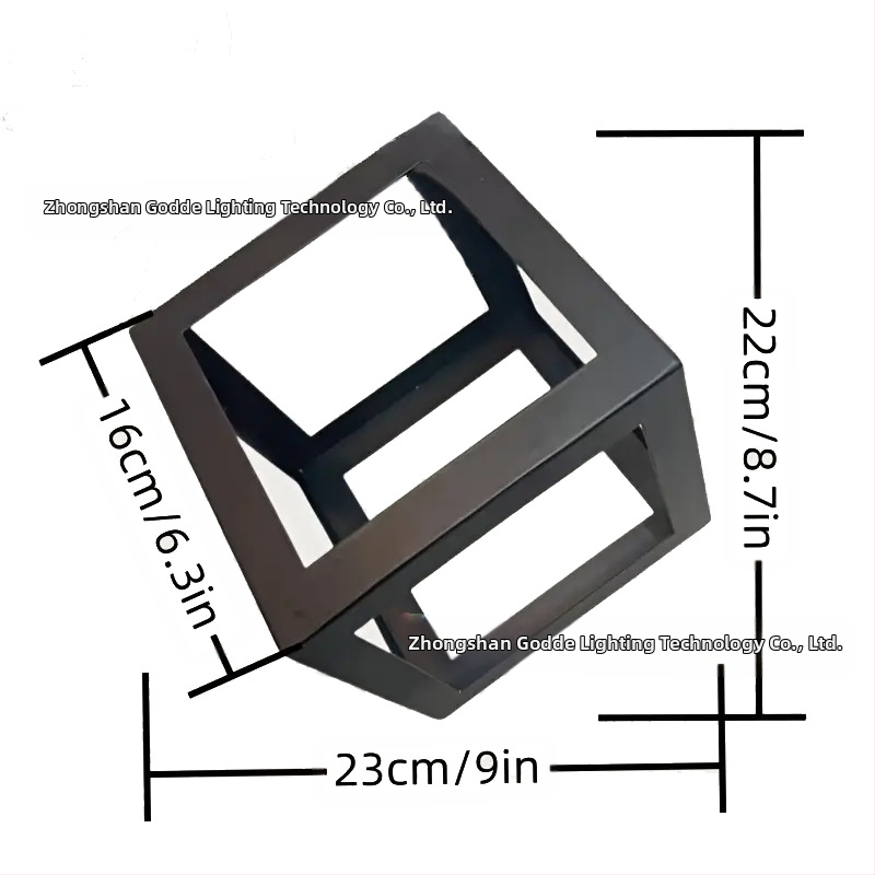 Железен клетъчен абажур за лампа — метал, подходящ за хотели и кафета, с възможност за персонализация, произход Zhongshan