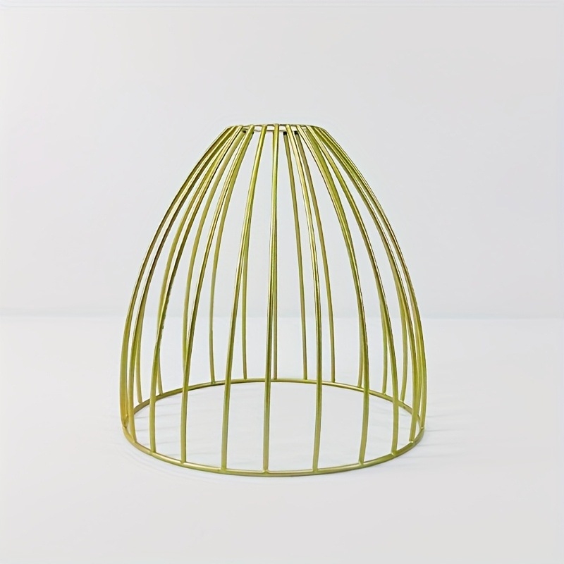 Μεταλλικός αμπαζούρ λαμπτήρα σε σχήμα κλουβιού — από μέταλλο, κατάλληλος για εσωτερικούς χώρους ξενοδοχείων και καφέ, παραμετροποιήσιμος, καταγωγή Zhongshan