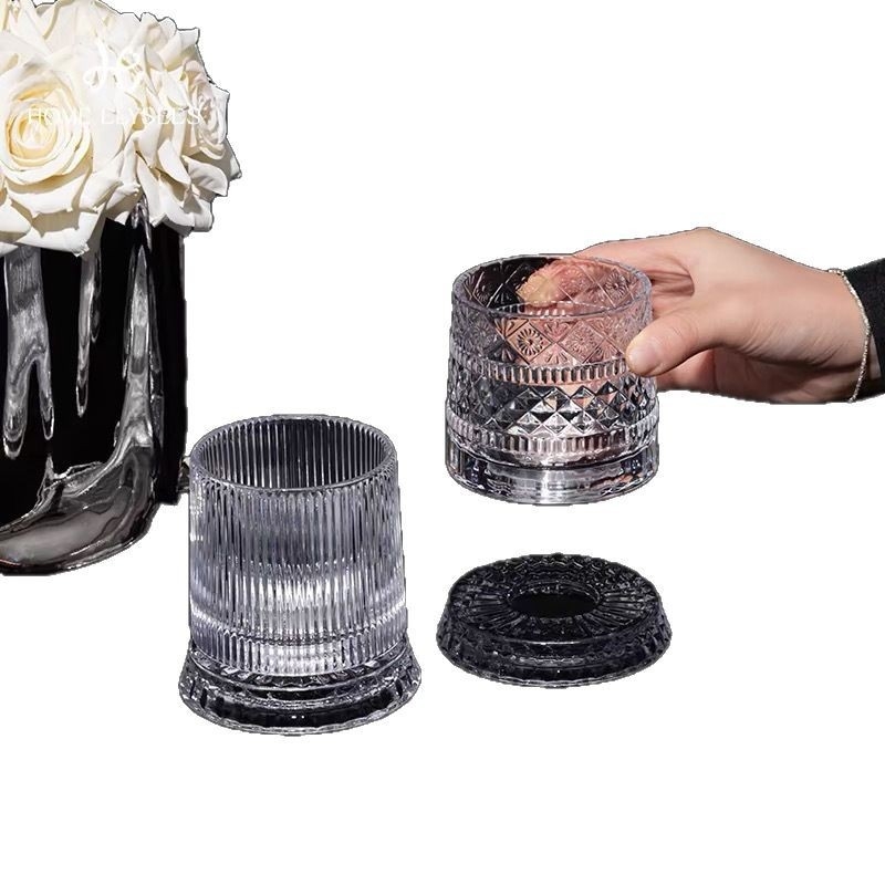 Pahar din cristal pentru vin și whisky, textură ciocanire, strat unic, cod produs 8866