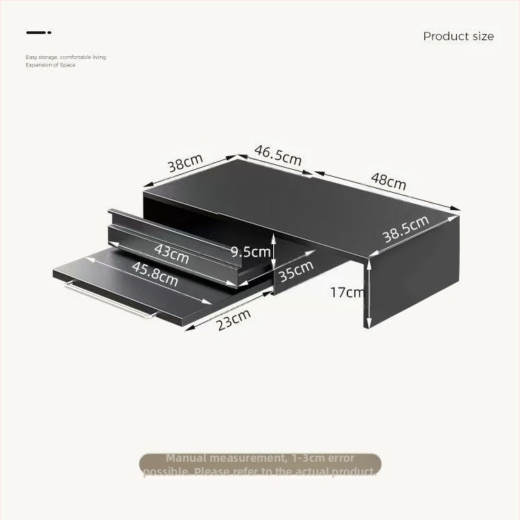 Κουζίνας συρόμενος ράφι για φούρνο μικροκυμάτων με τηλεσκοπικό μηχανισμό — απλός και μοντέρνος σχεδιασμός (Υλικό: χάλυβας άνθρακα; Μοντέλο: πλακέτα ράφι/δοχείο για φούρνο μικροκυμάτων; Επεξεργασία: κατά παραγγελία βάσει σχεδίων)