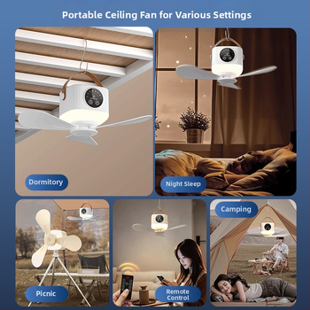 Αναδιπλούμενος ανεμιστήρας γραφείου (DC κινητήρας με βούρτσες; 3 ταχύτητες; θόρυβος <36 dB; αποσπώμενη μπαταρία 300–500 mAh; διάρκεια μπαταρίας 3–6 h)