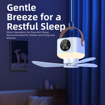 Αναδιπλούμενος ανεμιστήρας γραφείου (DC κινητήρας με βούρτσες; 3 ταχύτητες; θόρυβος <36 dB; αποσπώμενη μπαταρία 300–500 mAh; διάρκεια μπαταρίας 3–6 h)