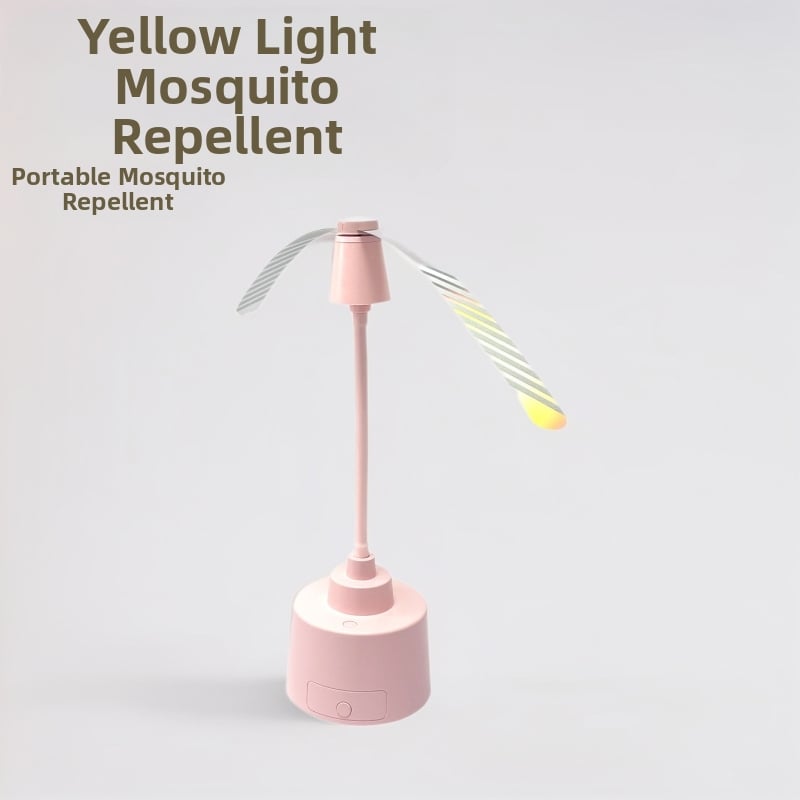 Daugiafunkcinis vabzdžių repelento ventiliatorius, koloninė forma, 4,5V, plastikinis korpusas, modelis Routine