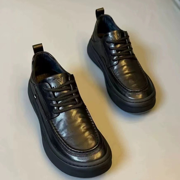 Vyriniai odiniai bateliai iš karvės odos, vidus odinis, guma padas, raišteliai, žemas kulkšnies aukštis, apvalus pirštas