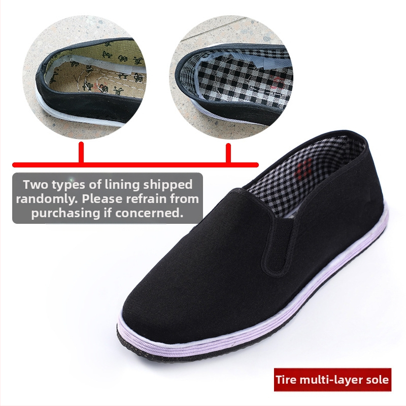 Pantofi de lucru unisex, respirabili, vârf rotund, partea superioară din pânză, talpă din cauciuc