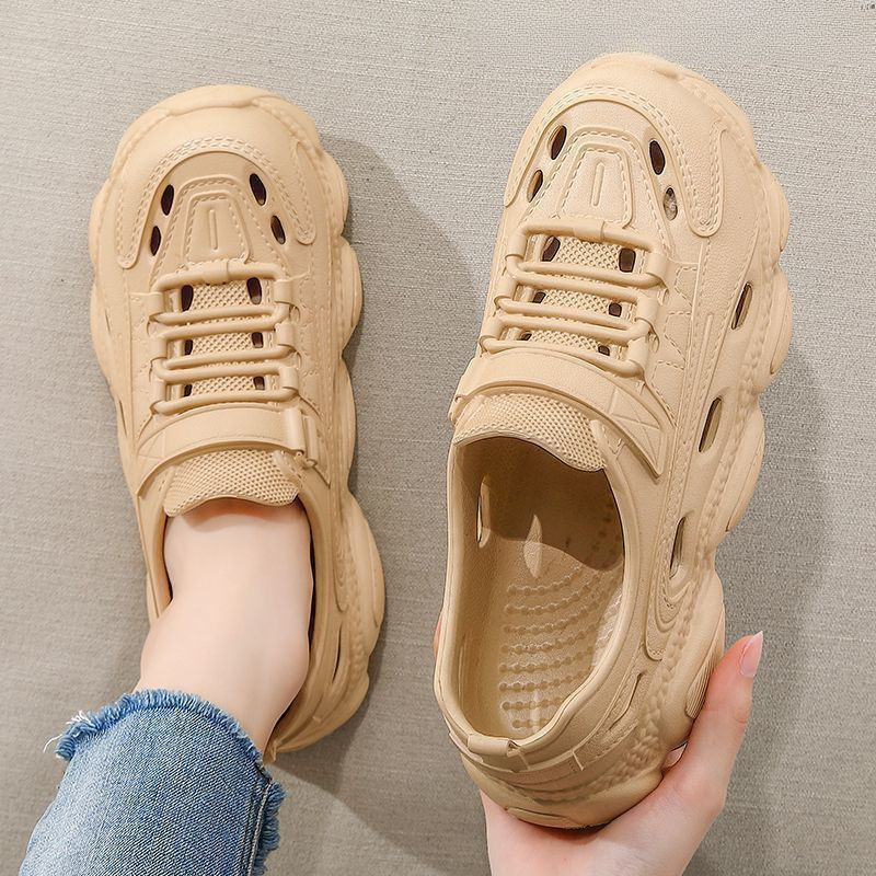 Vyriniai EVA sandalai su stora padu, kvėpuojantys, neslidūs ir su antiodor funkcija, EVA viršus ir padas