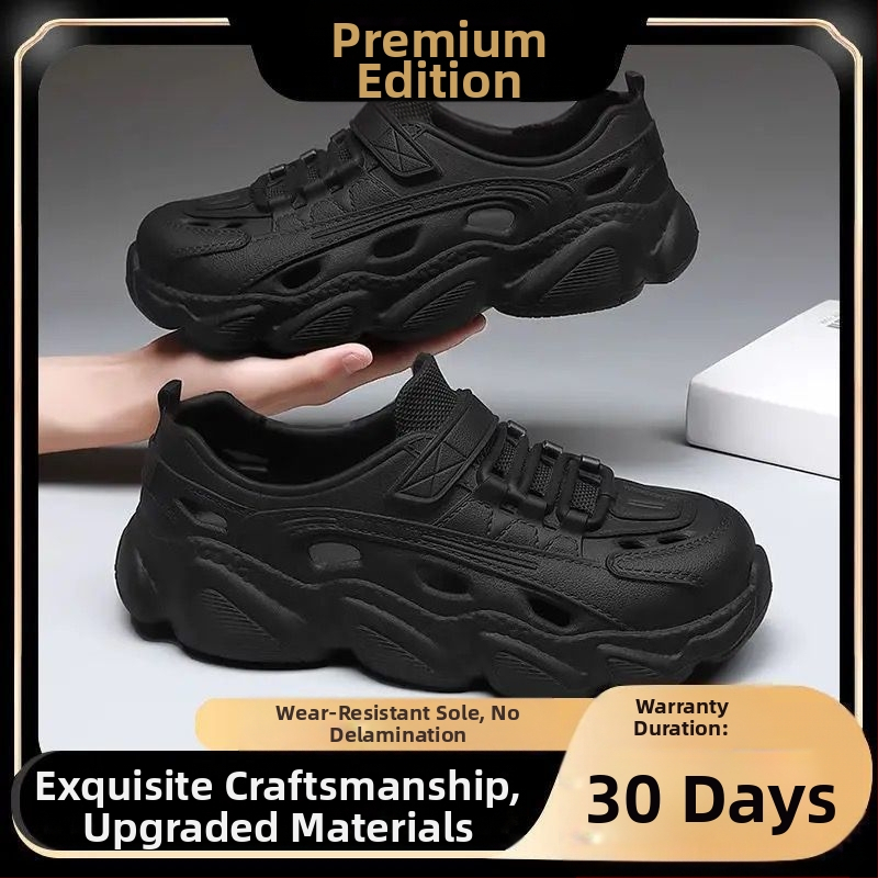 Vyriniai EVA sandalai su stora padu, kvėpuojantys, neslidūs ir su antiodor funkcija, EVA viršus ir padas