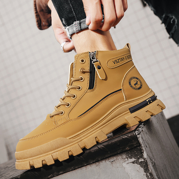 Μπότες Μάρτιν - Επάνω μέρος: συνθετικό δέρμα; Σόλα: PVC; Σχήμα δακτύλου: στρογγυλό; Ύψος φτέρνας: επίπεδο; Ύψος γάμπας: μεσαίο