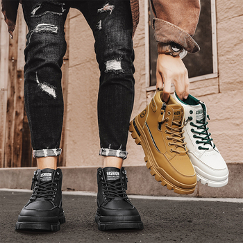 Μπότες Μάρτιν - Επάνω μέρος: συνθετικό δέρμα; Σόλα: PVC; Σχήμα δακτύλου: στρογγυλό; Ύψος φτέρνας: επίπεδο; Ύψος γάμπας: μεσαίο