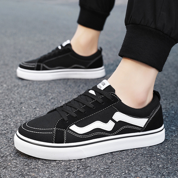 Ανδρικά καμβά παπούτσια για το καλοκαίρι 2024 – στρογγυλή μύτη, καμβά άνω μέρος, σόλα από καουτσούκ, πάτος EVA, χαμηλό ύψος