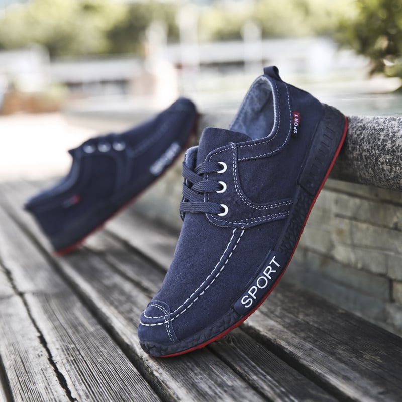 Unisex kedės Korėjos stiliaus, kvėpuojantis audinio viršus, pavasaris