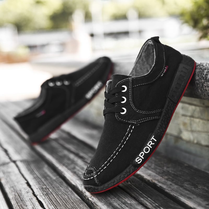 Unisex kedės Korėjos stiliaus, kvėpuojantis audinio viršus, pavasaris