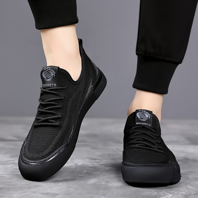 Vyrų kasdieninės tinklinės bateliai - lengvi, kvėpuojanti viršutinė dalis iš tinklo, guma padas, žemas čiurnos aukštis, PU įdėklas