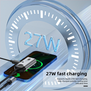 HCINOO MH391/MH392 dviejų vienoje garso adapteris su įkrovimu, suderinamas su Apple x-14