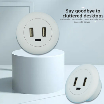 Dianpudun ενσωματωμένη επιτραπέζια θύρα USB φόρτισης με έξοδο 5V/12V DC