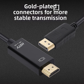 Καλώδιο μετατροπής DP σε HDMI, DP διεπαφή, 4K30Hz υποστήριξη