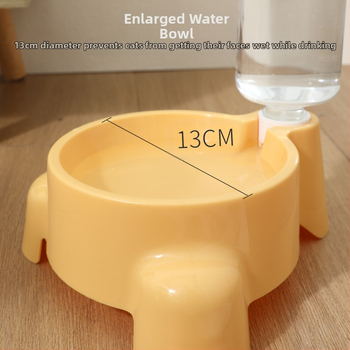 Σετ πόσιμου νερού για γάτες με φιάλη PP, σίφων και τρίποδη βάση