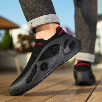 Πλατφορμικά παπούτσια, εθνοτικά lazy shoes, άνω καμβάς, σόλα TPR, κατασκευή injection-molded, εσωτερικό με πλέγμα, χαμηλός αστράγαλος, στρογγυλή μύτη