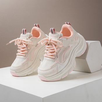 Παιδικά αθλητικά με φαρδύ πάτο, unisex, διαπνέοντα, ελαφριά, αντιολισθητικά, Velcro κλείσιμο