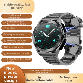 Смарт часовник с AMOLED дисплей, мониторинг на сърдечната честота, кръвното налягане, кислород в кръвта и следене на съня; живот на батерията до 21 дни