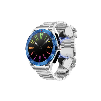 Смарт часовник с AMOLED дисплей, мониторинг на сърдечната честота, кръвното налягане, кислород в кръвта и следене на съня; живот на батерията до 21 дни