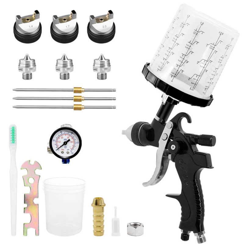 HVLP pištolj za prskanje 2008 – visoka atomizacija, pneumatski pogon, za lakiranje automobila