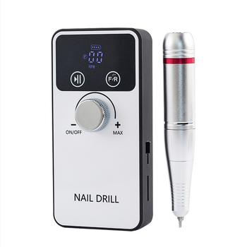 Φορητός USB επαναφορτιζόμενος λίμα νυχιών για αφᴀ́ρεση νεκρού δέρματος και εξομάλυνση της επιφάνειας των νυχιών; εργαλείο λείανσης επιφανείας νυχιών; υλικά: πλαστικό + ανοξείδωτος χάλυβας; καθαρή περιεκτικότητα: 527