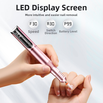 Преносима писалка за маникюр и шлайфане на нокти – дълготрайна, DF115, Duofu, произход Шенжен, домашна марка, не е внос