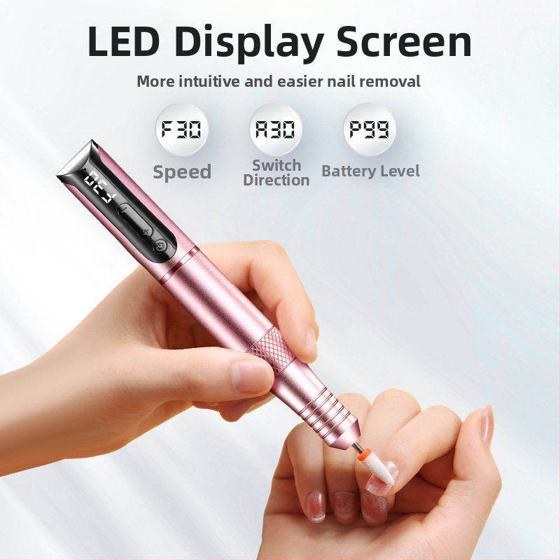 Преносима писалка за маникюр и шлайфане на нокти – дълготрайна, DF115, Duofu, произход Шенжен, домашна марка, не е внос