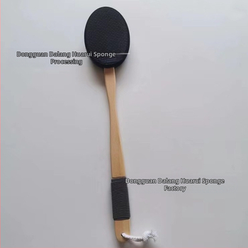 EVA βούρτσα μπάνιου με ξύλινο κοντάρι για καθαρισμό πλάτης και εφαρμογή λοσιόν, 70 τεμαχίων σε κουτί