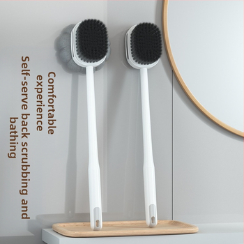 Kangmi βούρτσα ντους με μακριά λαβή για μασάζ στην πλάτη, μαλακές τρίχες, υλικό PP+nylon, διαθέσιμη εξατομίκευση