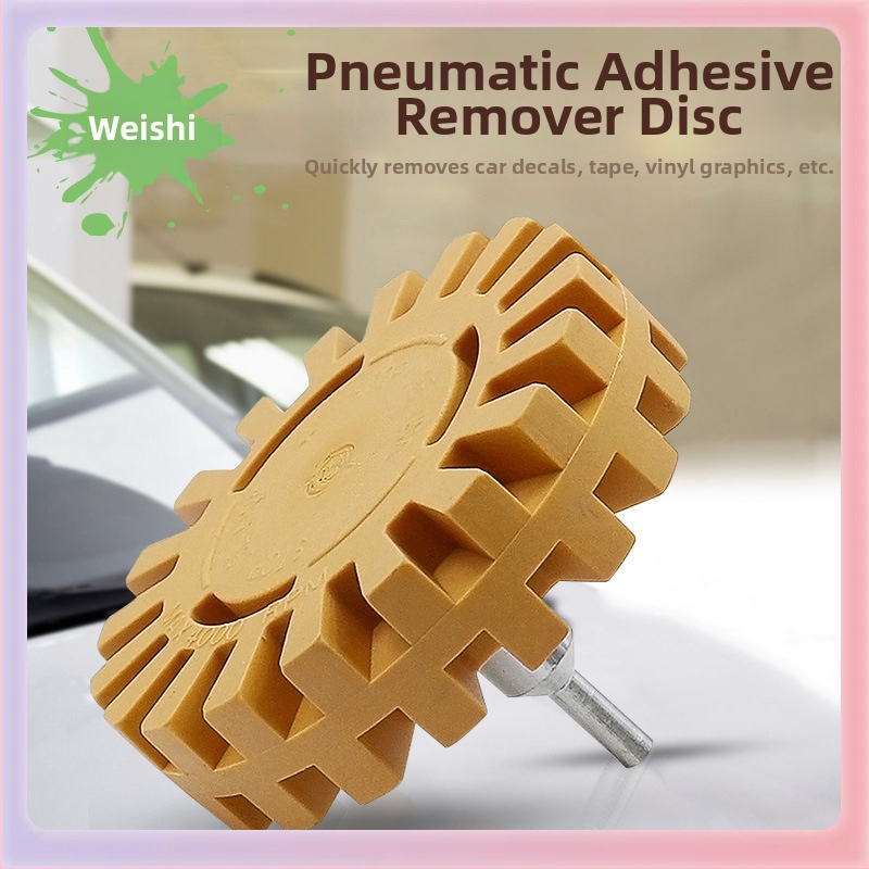 Τροχός από καουτσούκ σε σχήμα γραναζιού για αφαίρεση κόλλας και μπογιάς, πνευματικός δίσκος