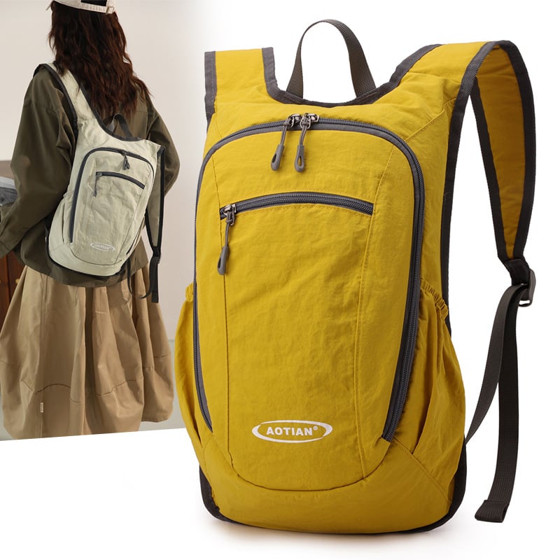 Hegy- és túrahátizsák, könnyű, Oxford anyag, 20 L alatti kapacitás, 8 hüvelykes laptop tároló, görbült vállpántok, uniszex