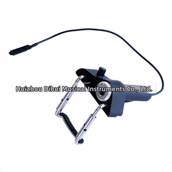 Πικάπ βιολιού CV-19, εξωτερικός πιεζοηλεκτρικός αισθητήρας, ρυθμιζόμενος κουμπί έντασης, υλικό: πλαστικό/μέταλλο