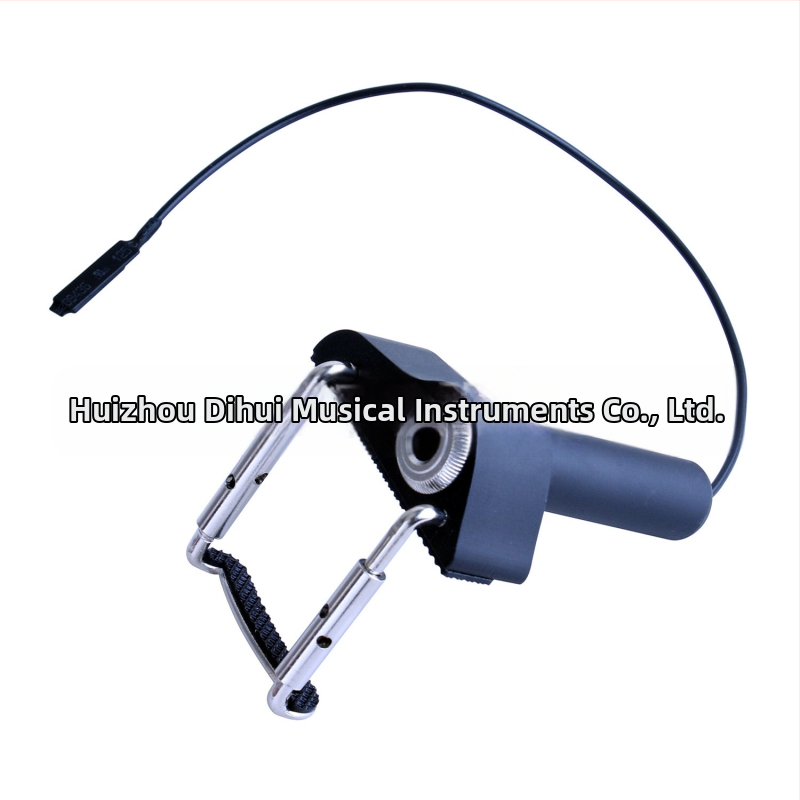 Pickup pentru vioară CV-19, senzor piezoelectric extern, buton de volum reglabil, material plastic/metalic