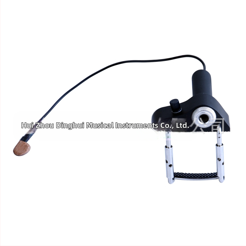Pickup pentru vioară CV-19, senzor piezoelectric extern, buton de volum reglabil, material plastic/metalic