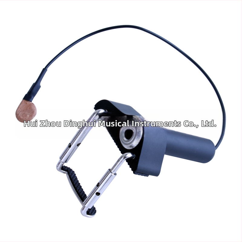 Pickup pentru vioară CV-19, senzor piezoelectric extern, buton de volum reglabil, material plastic/metalic